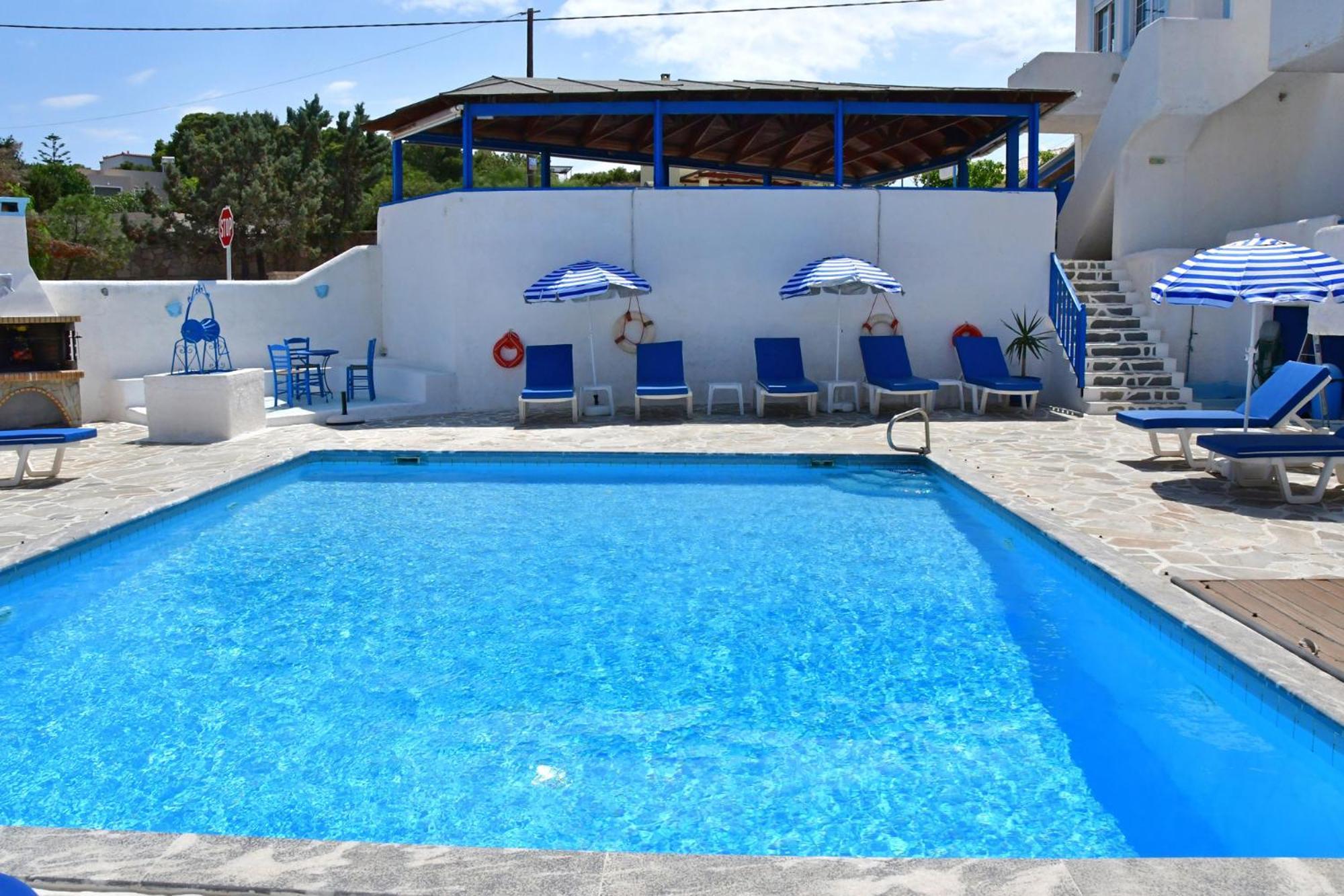 Blue Dolphin Studios And Apartment Vagia  Exterior foto
